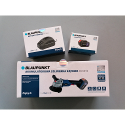 Blaupunkt CG5010 Szlifierka kątowa 18V + akumulator 5,0Ah i ładowarka  07/24